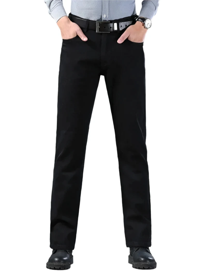 Men's Business Casual Formal Jeans