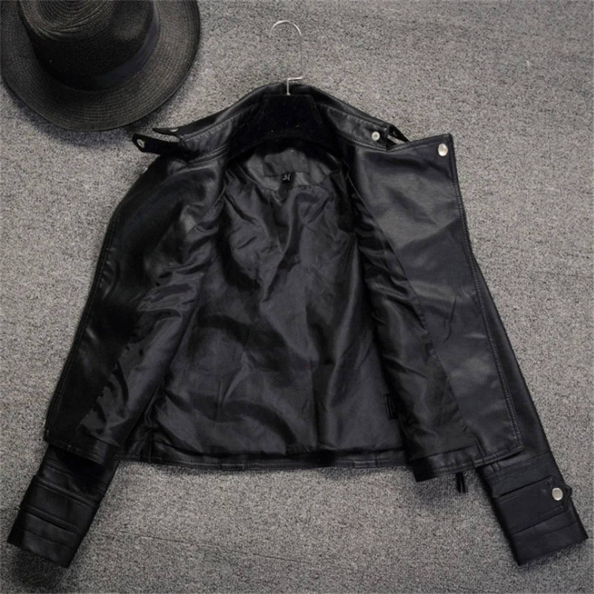 Women's Biker Leather Jacket
