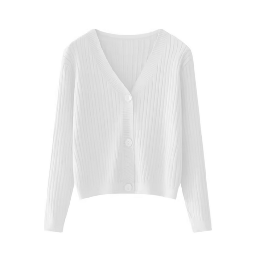 Women's V-neck Cardigan