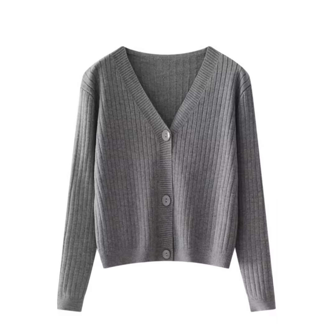 Women's V-neck Cardigan