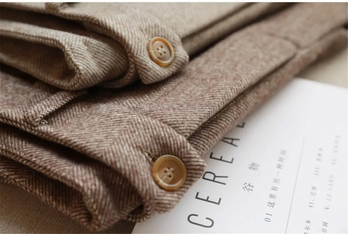 Women's Casual Straight Textured Dress Pants