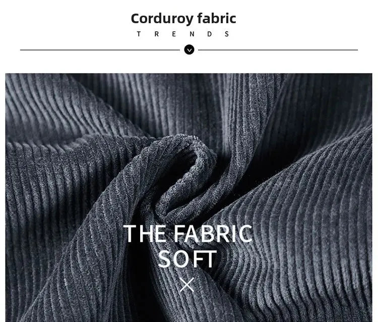 Men's Corduroy Outer Shirt Jacket