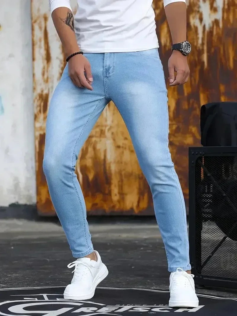 Men's Classic Skinny jeans Slim Fit