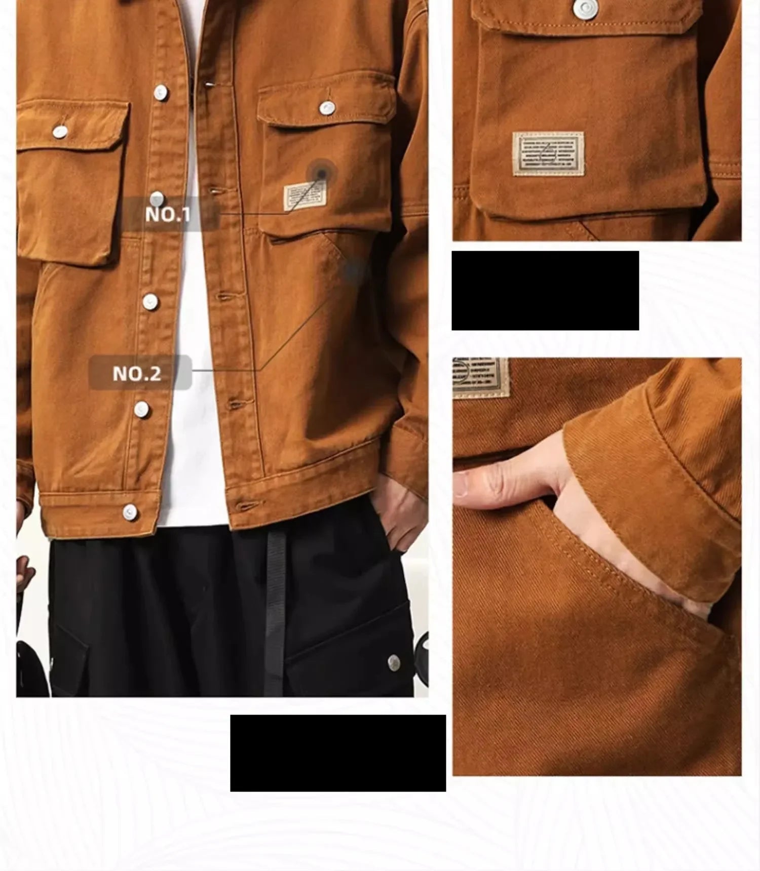 Men's Cargo Long Sleeve Shirt
