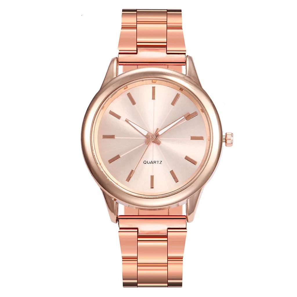 Women's Minimalist Stainless Steel Watch