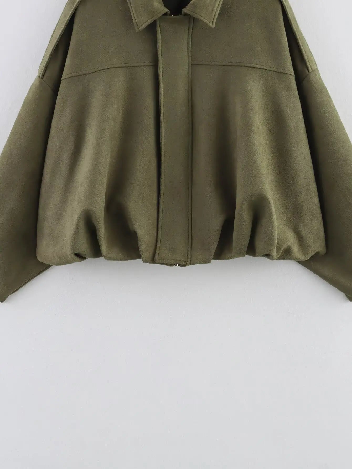 Women's Loose-Fitted Bomber Jacket