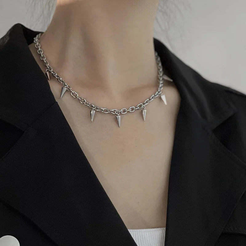 Men's Stainless Steel Punk Necklace