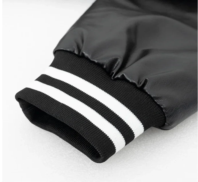 Men's Leather Sleeve Varsity Jacket