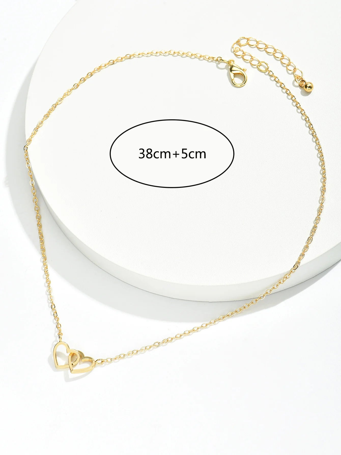Women's Love Golden Pendant Necklace