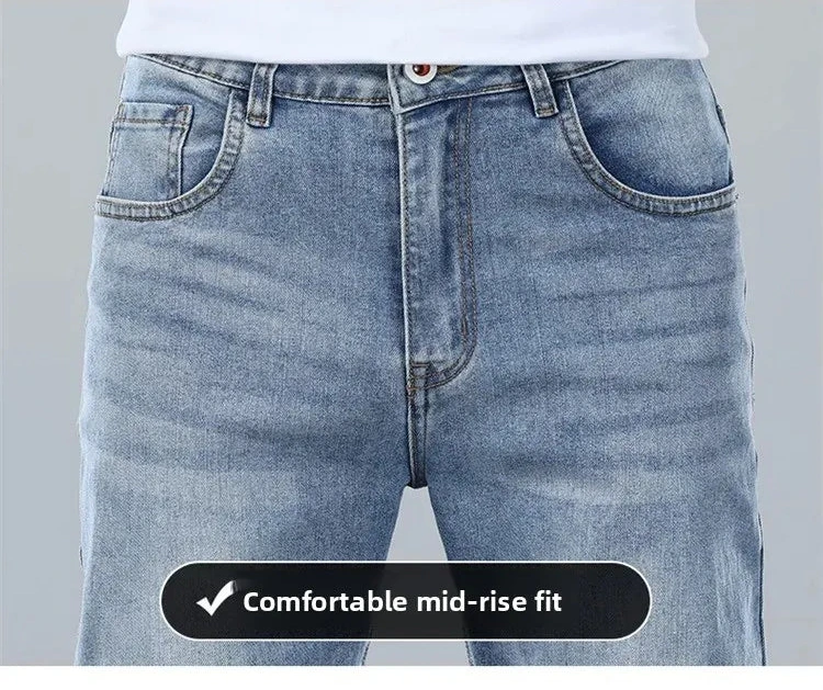 Men's Straight Denim Jeans