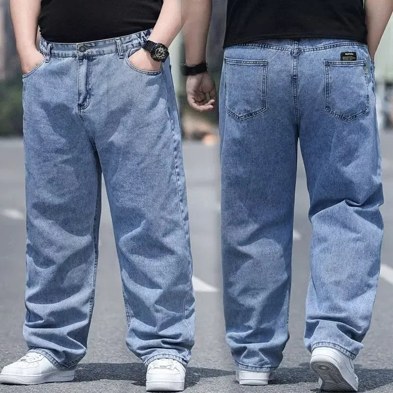 Men's Loose Straight Jeans
