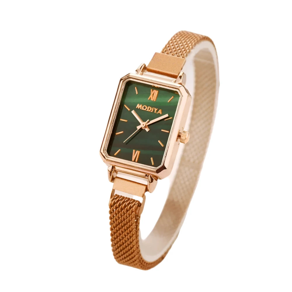 Women's Minimalist Stainless Steel Watch