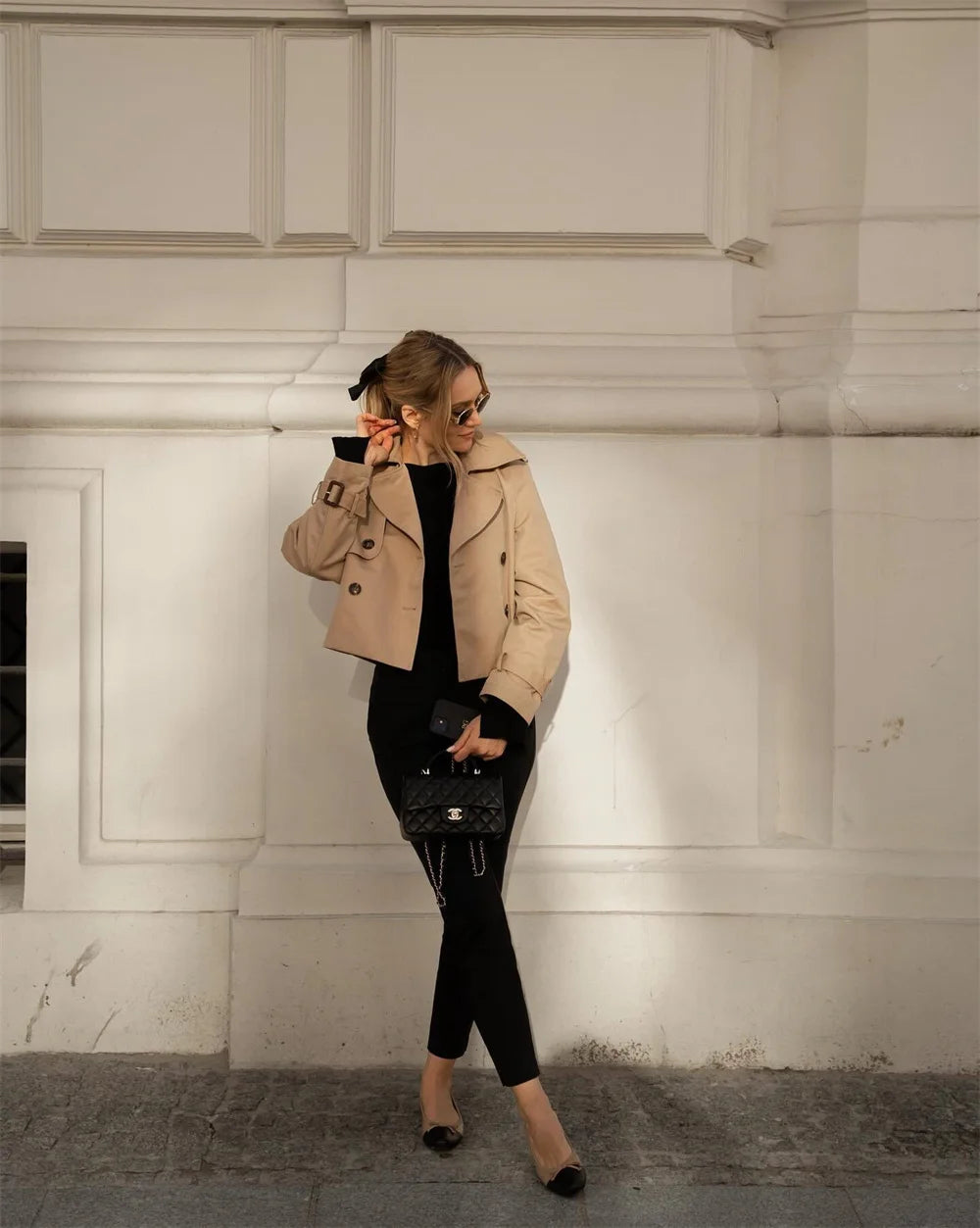 Women's Vintage Collared Jacket