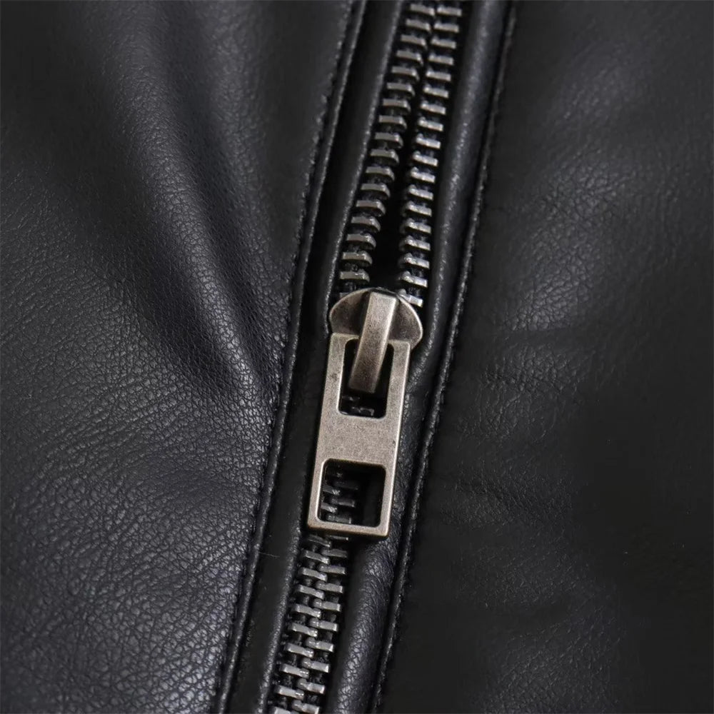 Women's Retro Leather Jacket