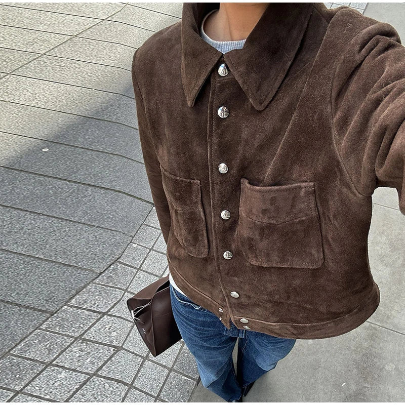 Women's Suede Vintage Jacket