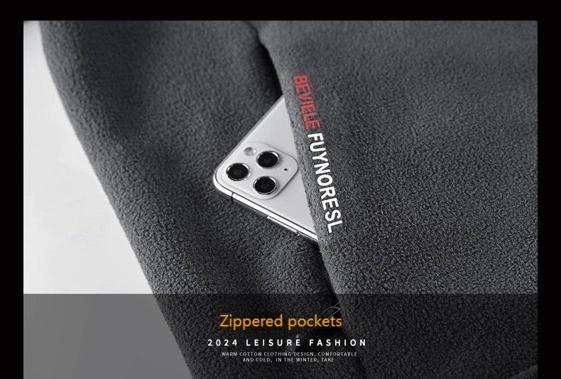 Men's Wool Fleece Hoodie