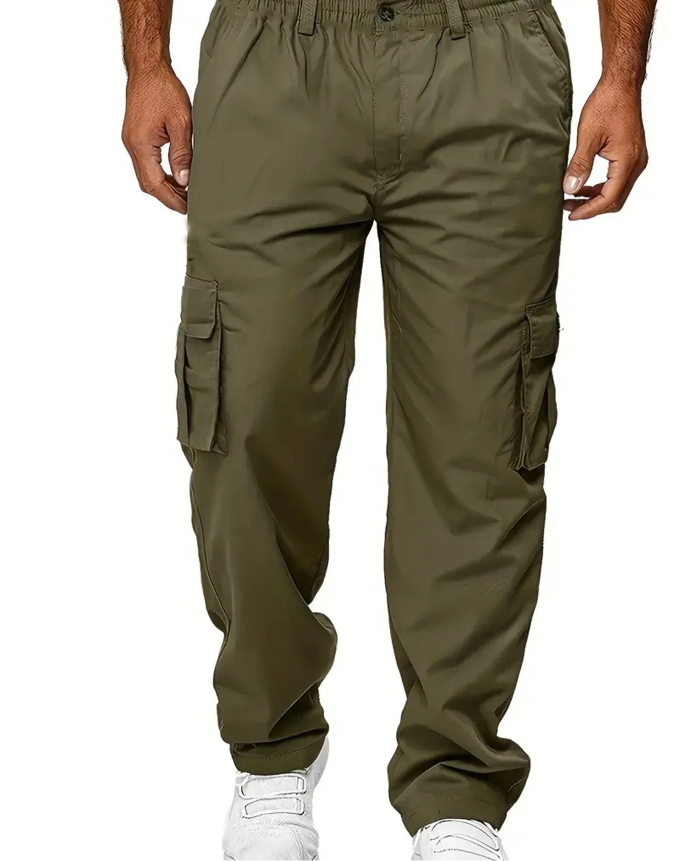 Men's Straight Fit Cargo Pants