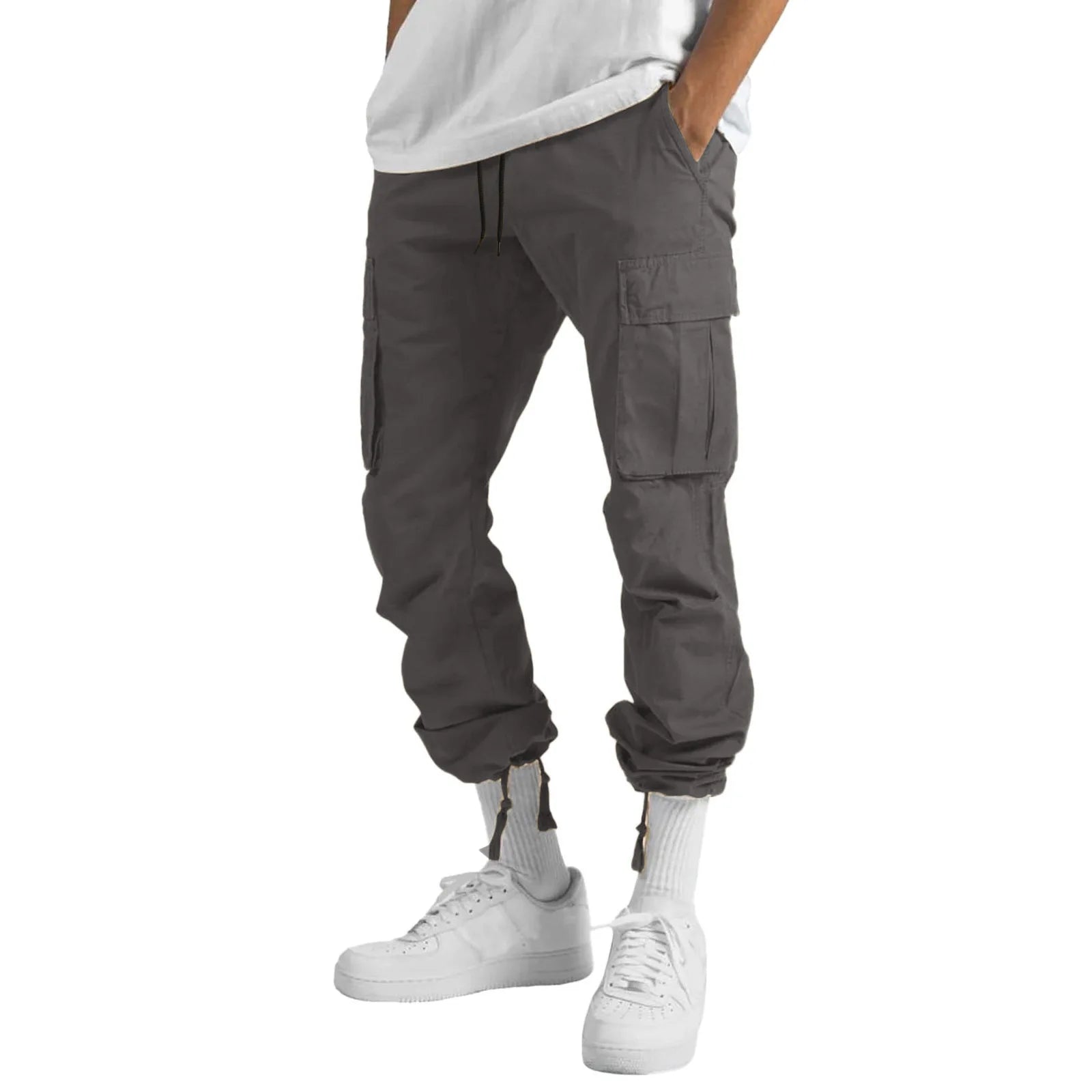 Men's Casual Cargo Joggers