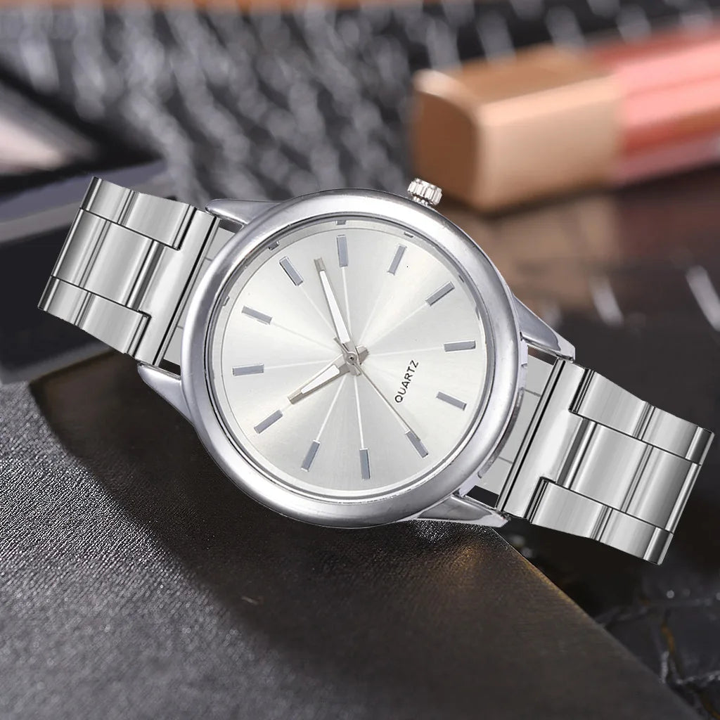 Women's Minimalist Stainless Steel Watch