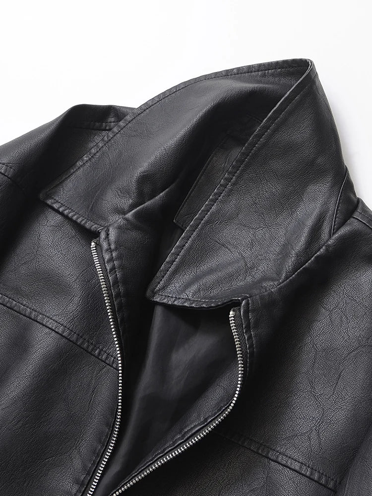 Women's Retro Biker Jacket