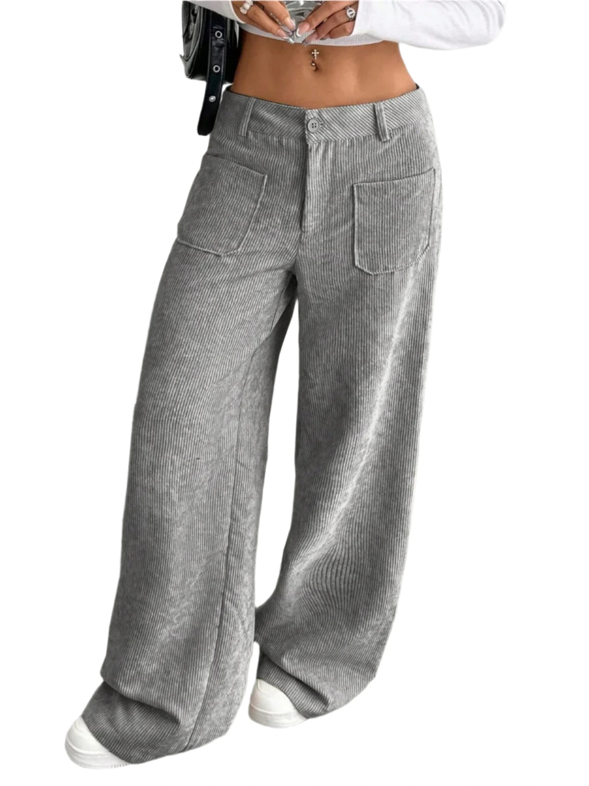 Women's Corduroy Pants Relaxed Fit