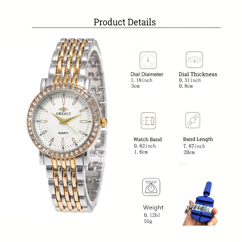 Women's Stainless Steel Wrist Watch