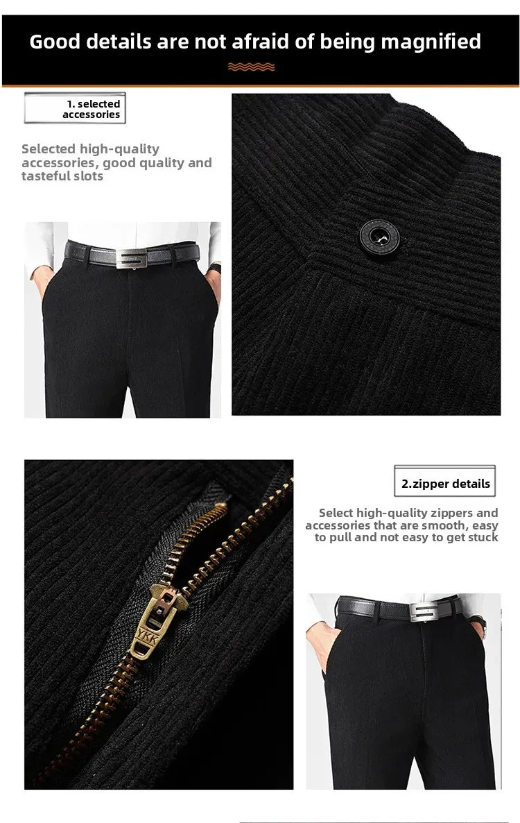 Men's Corduroy Dress Pants