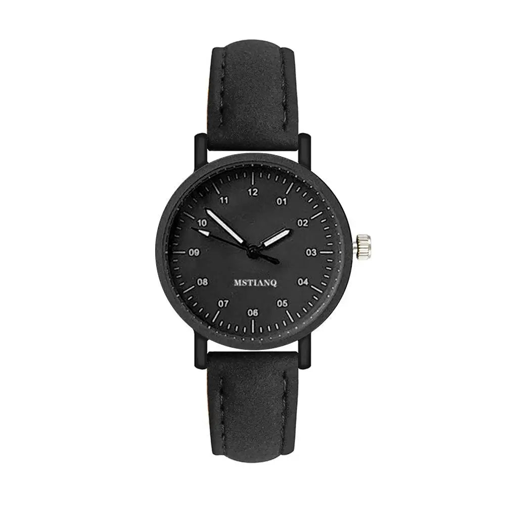 Women's Minimalist Suede Watch