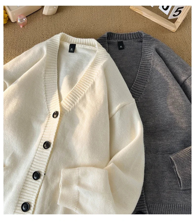 Women's V neck Collared Sweater