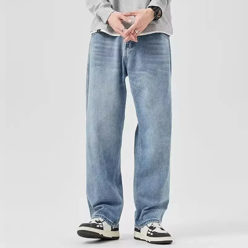 Men's Retro Baggy Jeans Loose Fit