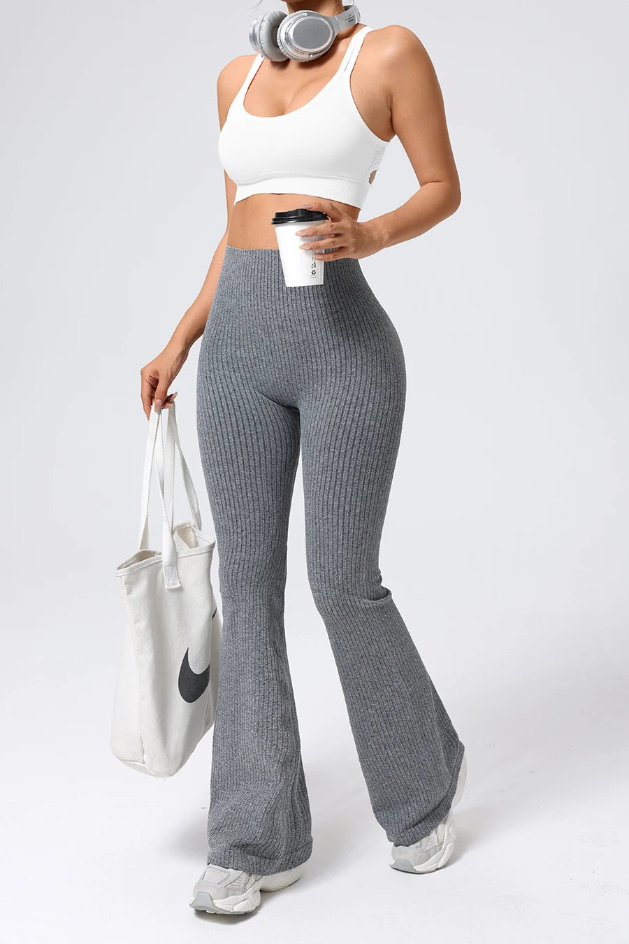 Women's Workout Bell Bottom Flare Pants