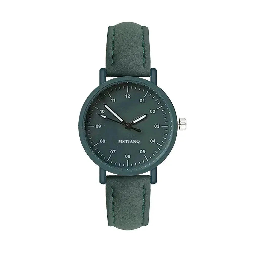 Women's Minimalist Suede Watch