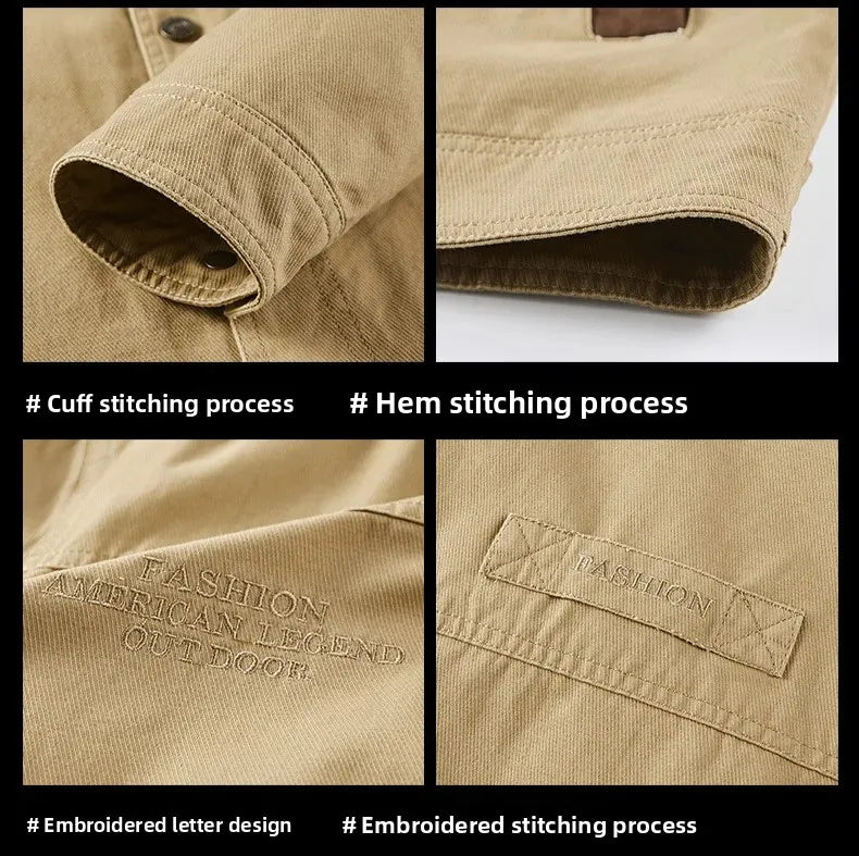 Men's Cargo Long Sleeve Shirt