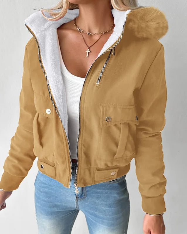 Women's Fur Collar Jacket