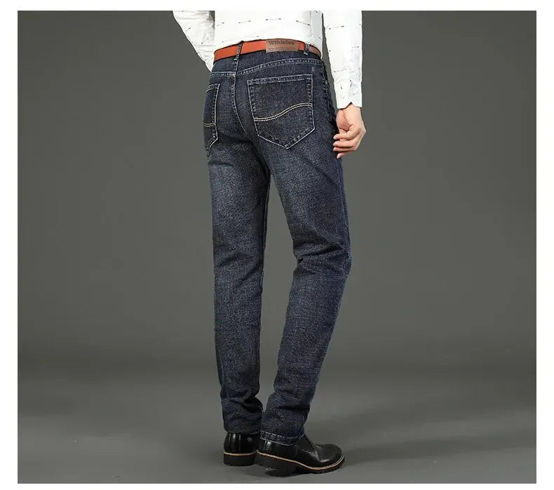 Men's Elastic Slim Fit Jeans
