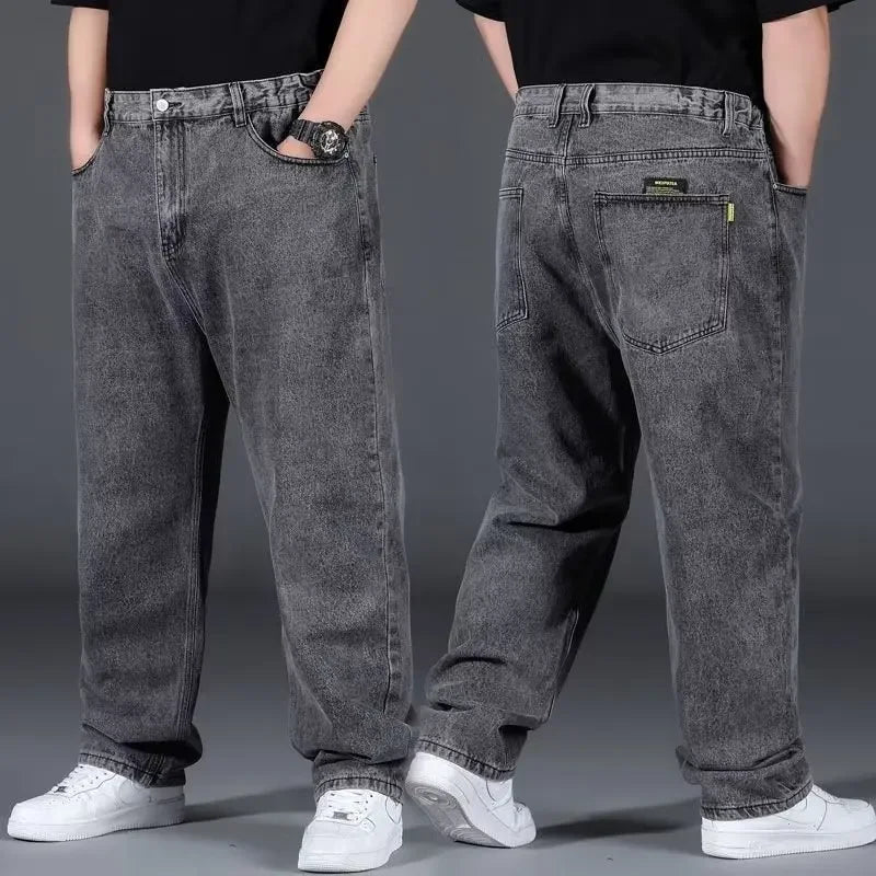 Men's Loose Straight Jeans