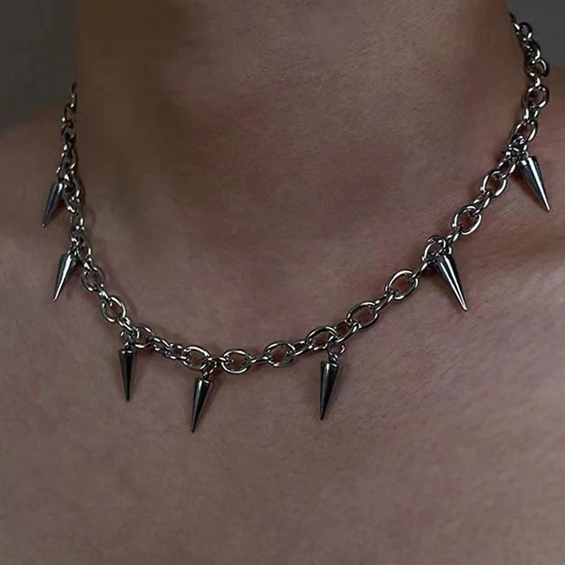 Men's Stainless Steel Punk Necklace