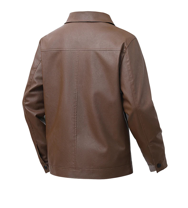 Men's Bomber Leather Jacket