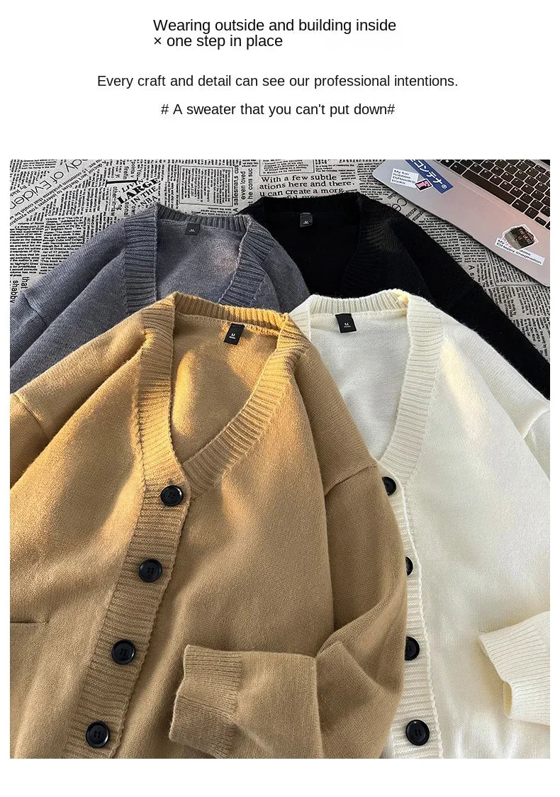 Women's V neck Collared Sweater