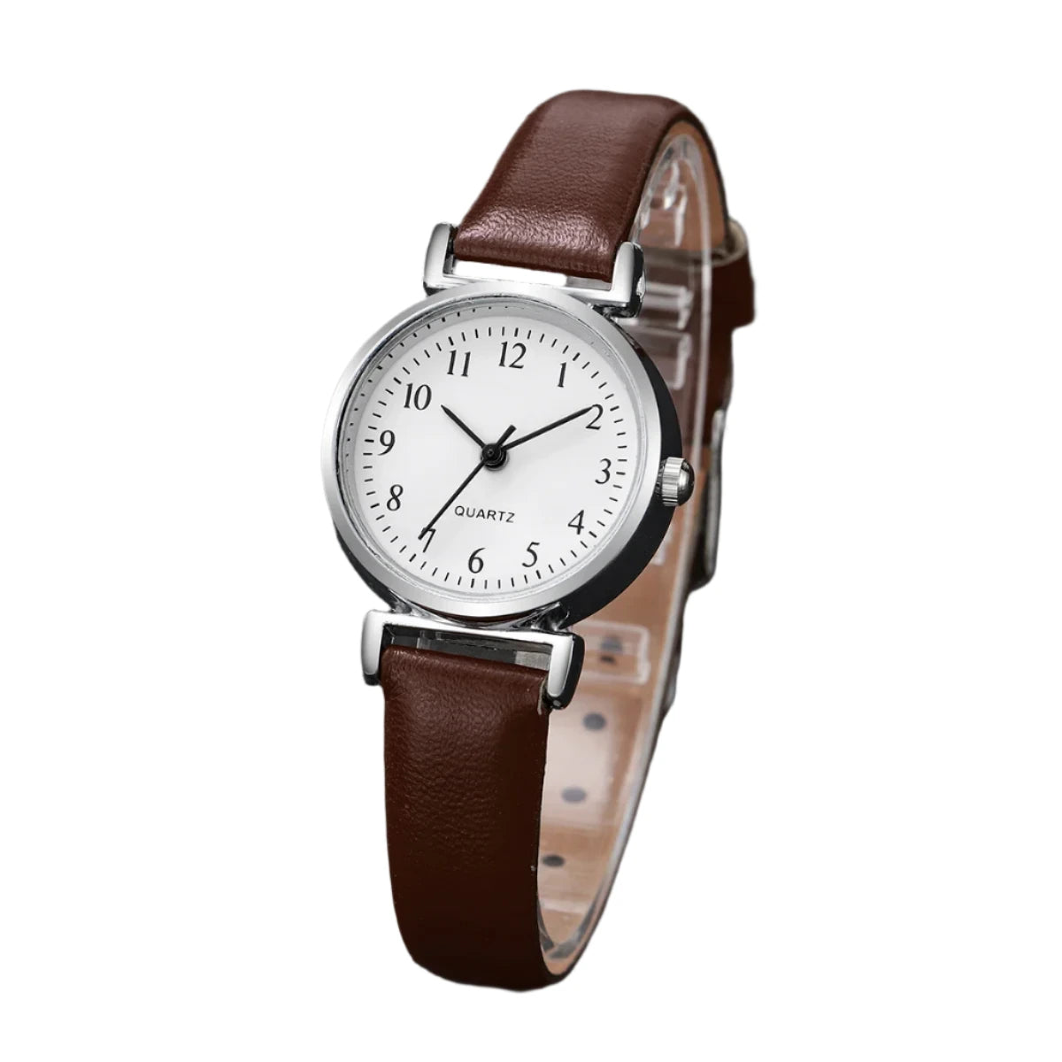 Women's Leather Strap Wrist Watch