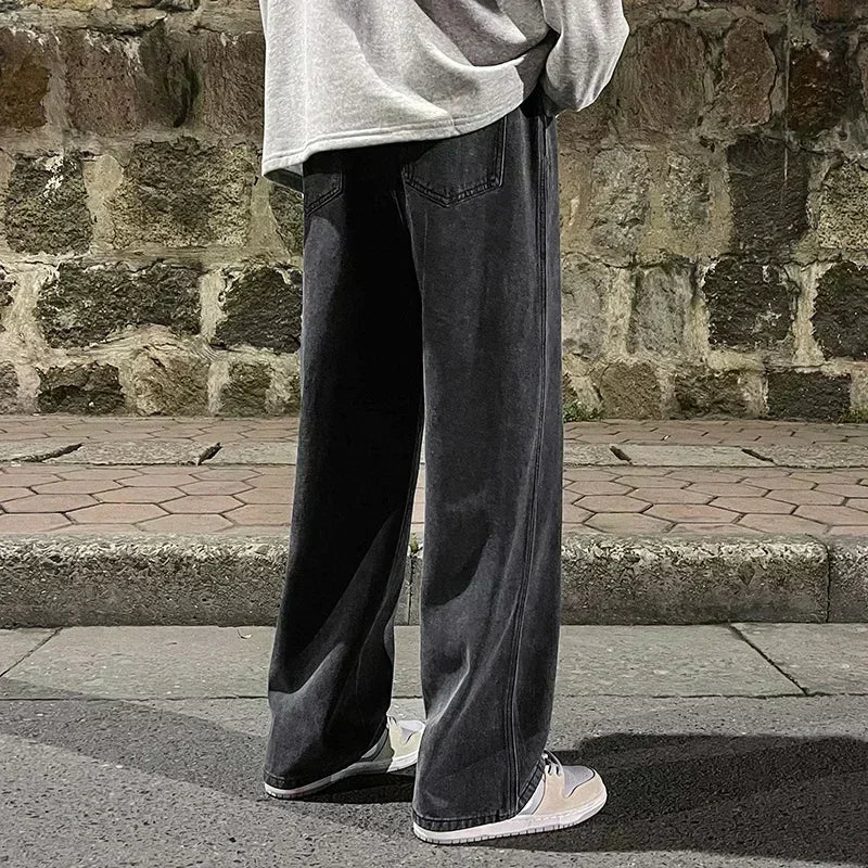 Men's Elastic Waist Jeans