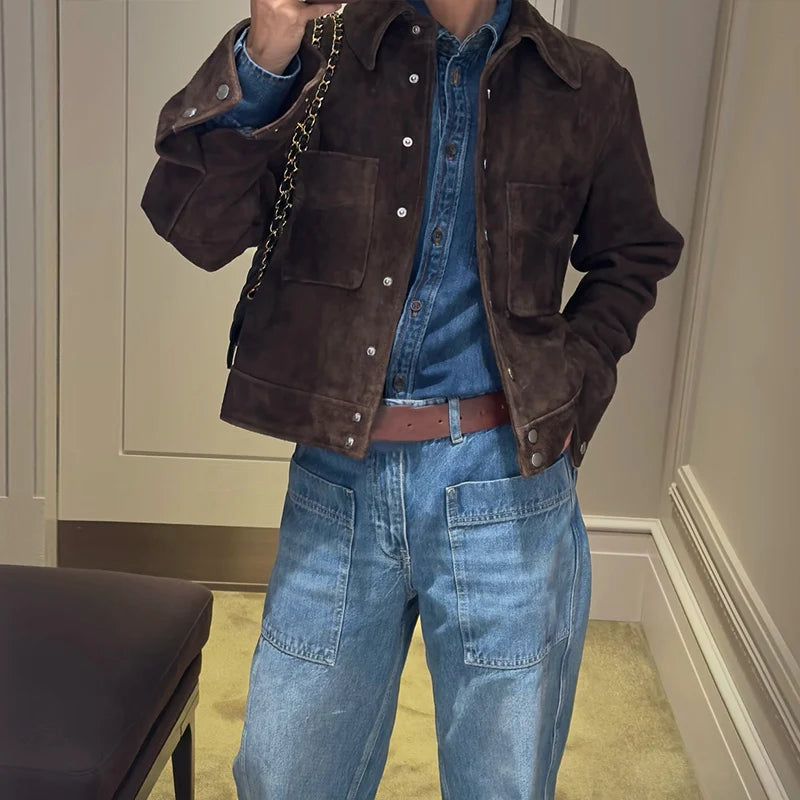 Women's Suede Vintage Jacket