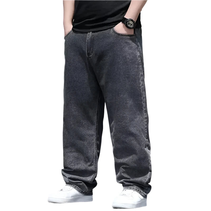 Men's Loose Straight Jeans