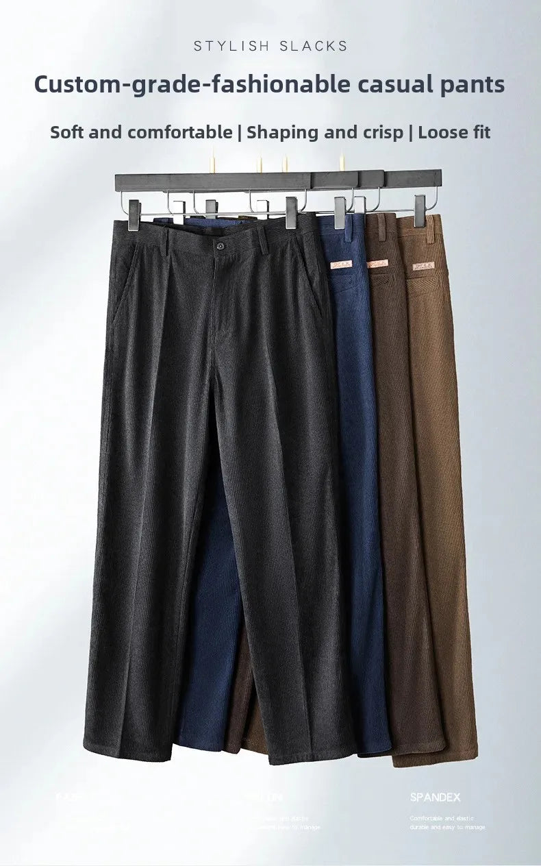 Men's Corduroy Dress Pants