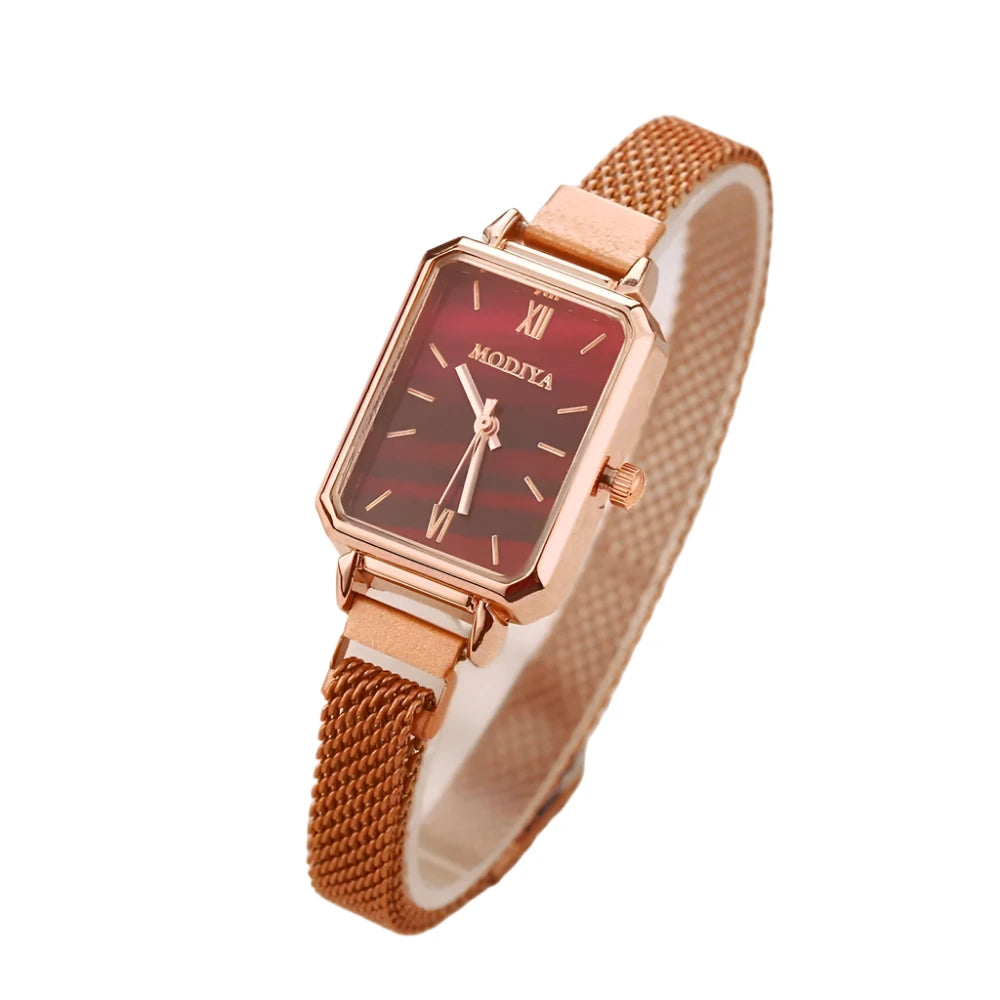 Women's Minimalist Stainless Steel Watch