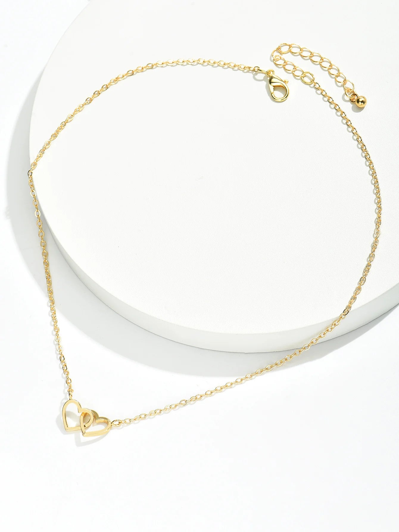 Women's Love Golden Pendant Necklace