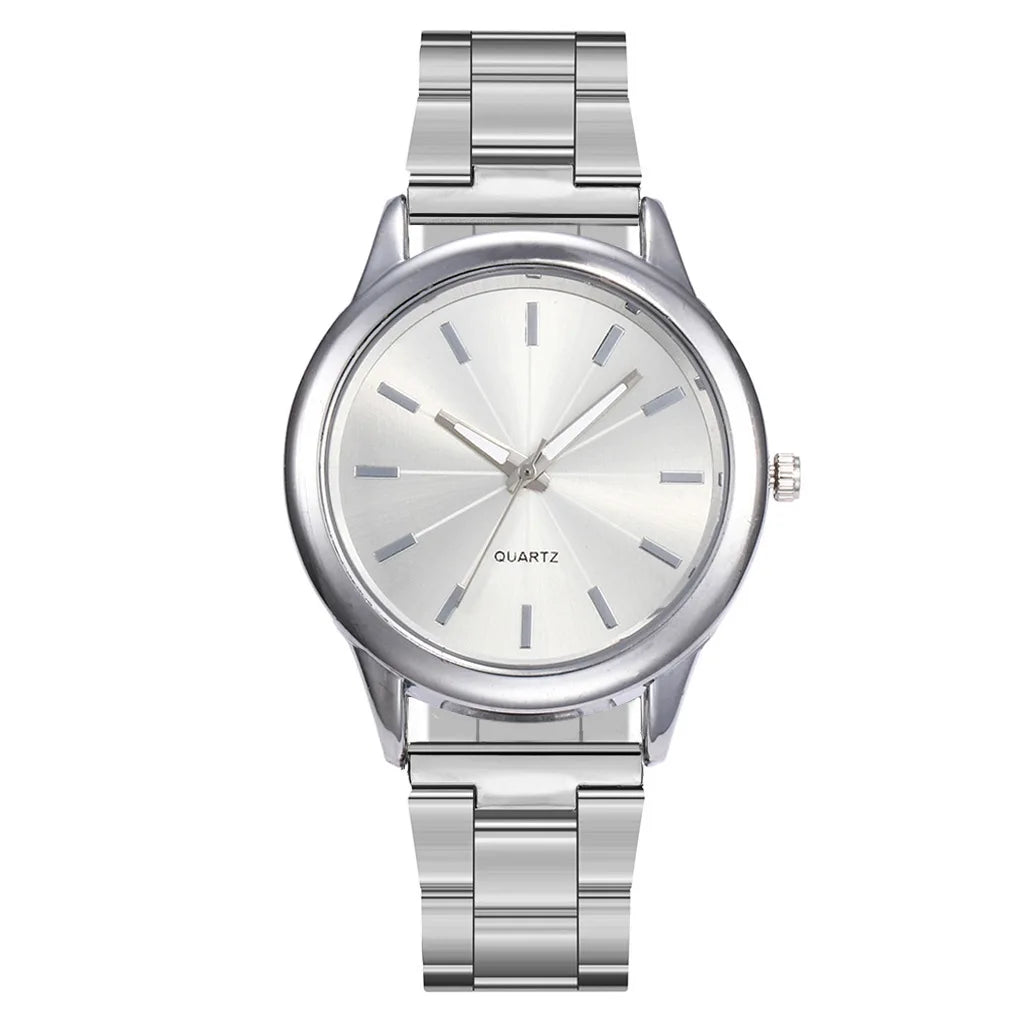Women's Minimalist Stainless Steel Watch