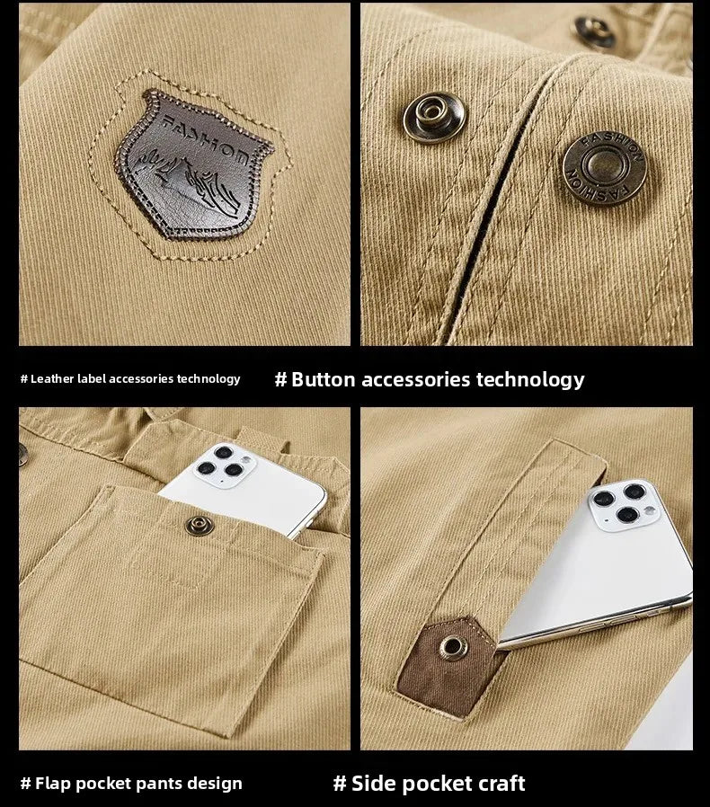 Men's Cargo Long Sleeve Shirt