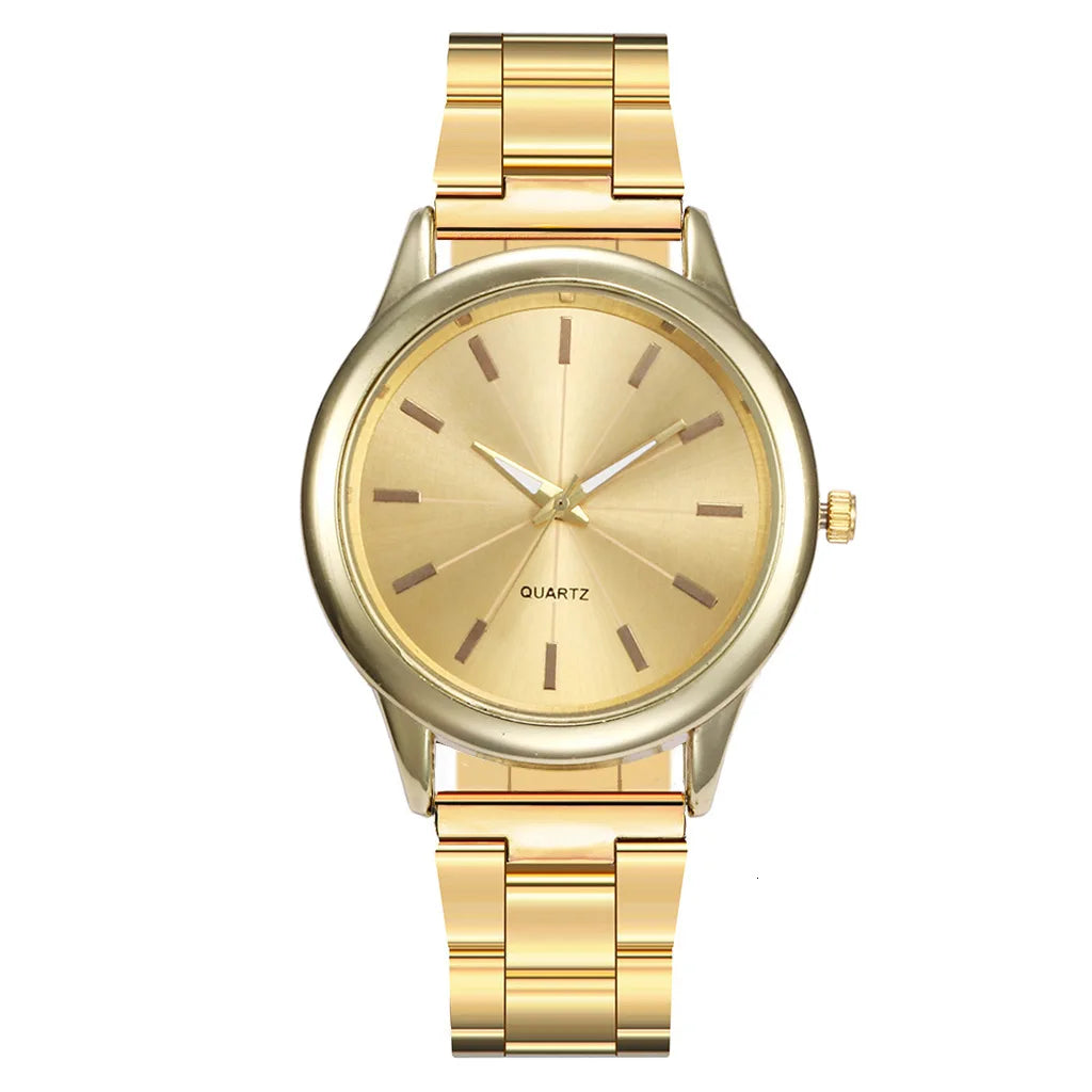 Women's Minimalist Stainless Steel Watch