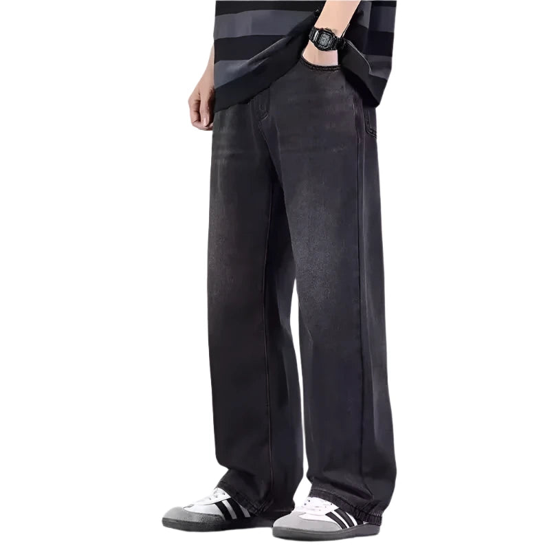 Men's Retro Baggy Jeans Loose Fit